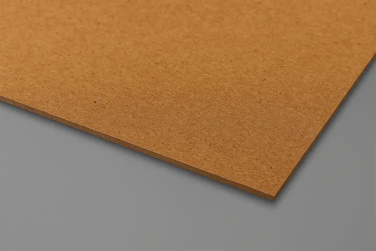 Eco kraft paperboard sheet designed for sustainable rigid box packaging.