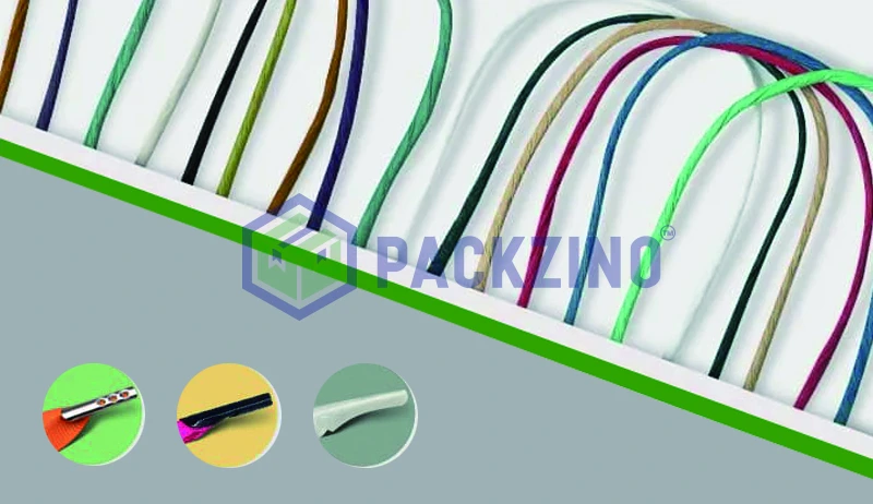 Colorful twisted paper handles for eco-friendly custom paper bags