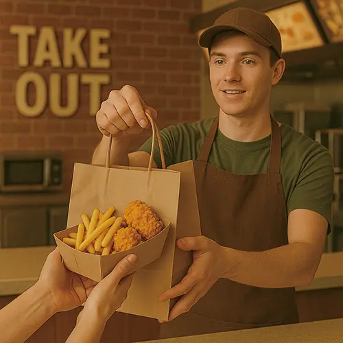 custom biodegradable food packaging boxes for takeout, eco-friendly delivery packaging