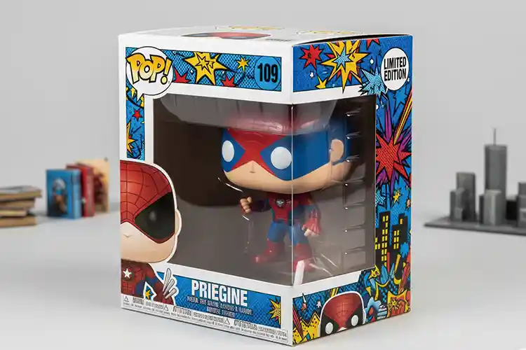 Collector edition custom toy packaging box with window