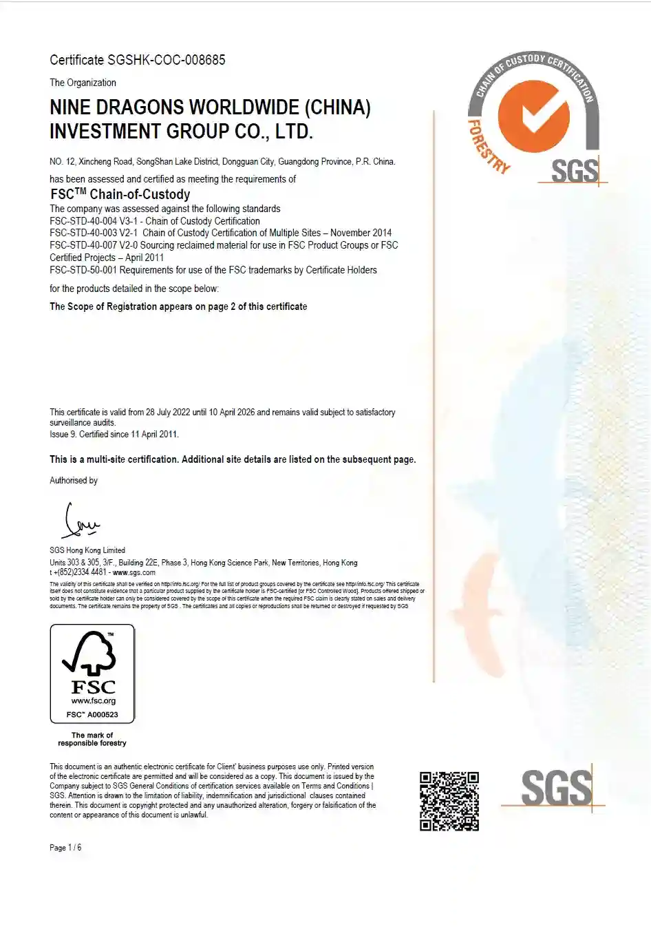 FSC certified paper for eco-friendly food packaging boxes