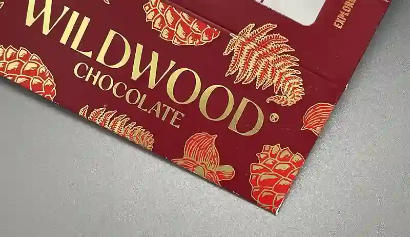 luxury food packaging finishes foil stamping and embossing