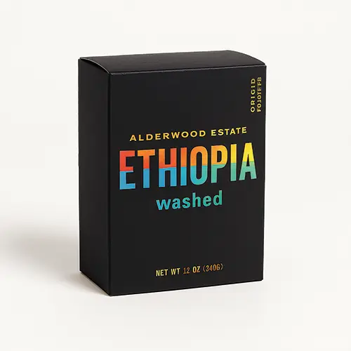 Premium printed coffee gift box for specialty blends and retail presentation